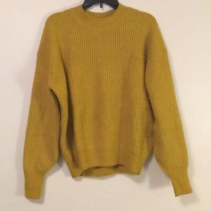 H&M Mustard yellow sweater!